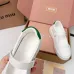 Miu Miu Women's Soft Leather Mary Jane Sneakers #A66065