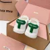Miu Miu Women's Soft Leather Mary Jane Sneakers #A66065