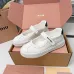 Miu Miu Women's Soft Leather Mary Jane Sneakers #A66066