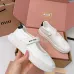 Miu Miu Women's Soft Leather Mary Jane Sneakers #A66068
