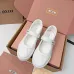 Miu Miu Women's Soft Leather Mary Jane Sneakers #A66069