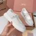 Miu Miu Women's Soft Leather Mary Jane Sneakers #A66070