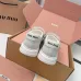 Miu Miu Women's Soft Leather Mary Jane Sneakers #A66070