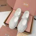 Miu Miu Women's Soft Leather Mary Jane Sneakers #A66070
