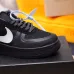 Nike x OFF-WHITE Air Force 1 shoes High Quality Black #999928119
