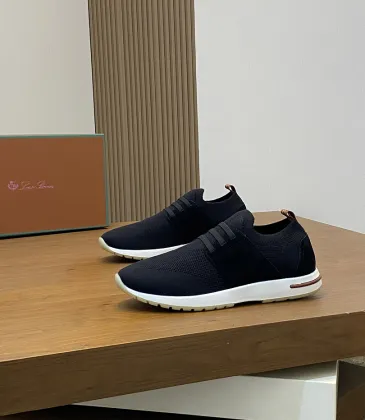 Loro Piana Men’s Wish Wool‑Blend Knit Sneakers, TPU Multi‑Tone Outsole #B67555 Loro Piana Men’s Wish Wool‑Blend Knit Sneakers, TPU Multi‑Tone Outsole #B67555