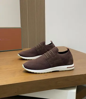Loro Piana Men’s Wish Wool‑Blend Knit Sneakers, TPU Multi‑Tone Outsole #B67558 Loro Piana Men’s Wish Wool‑Blend Knit Sneakers, TPU Multi‑Tone Outsole #B67558