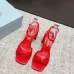 Prada Shoes for Women's Prada Sandals Heel height:7cm #A65289