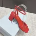 Prada Shoes for Women's Prada Sandals Heel height:7cm #A65289