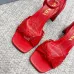 Prada Shoes for Women's Prada Sandals Heel height:7cm #A65289