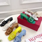 Valentino Shoes for VALENTINO Slippers for women Yellow/Green/Black/White/Brown #A47895 Valentino Shoes for VALENTINO Slippers for women Yellow/Green/Black/White/Brown #A47895