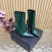 YSL Cassandre Side‑Zip Square‑Toe Ankle Boots 10.5cm Heel #B68440
