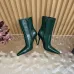 YSL Cassandre Side‑Zip Square‑Toe Ankle Boots 10.5cm Heel #B68440