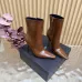 YSL Cassandre Side‑Zip Square‑Toe Ankle Boots 10.5cm Heel #B68441