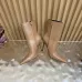 YSL Cassandre Side‑Zip Square‑Toe Ankle Boots 10.5cm Heel #B68442