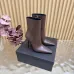 YSL Cassandre Side‑Zip Square‑Toe Ankle Boots 10.5cm Heel #B68443