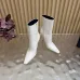 YSL Cassandre Side‑Zip Square‑Toe Ankle Boots 10.5cm Heel #B68446
