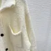 2025 D-ior Women's Wool Cardigan: Chic Collared Style with Functional Pockets and Exquisite Trim Details #A54856