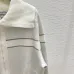 2025 D-ior Women's Wool Sweater and Skirt Sets  Elegant Zip   up Styles with Chic Striped Details for Fashion #A54861