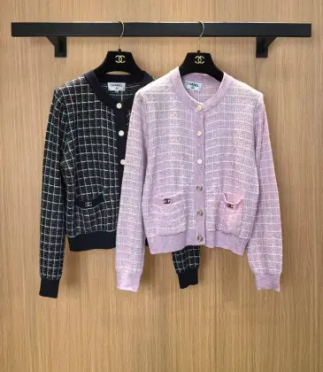 CHANEL Cardigan Knit Sweater #B68319