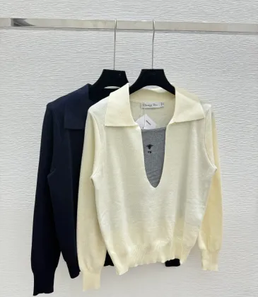D-ior Ecru Cannage Knit Cropped Zip-Up Cardigan Timeless Luxury Piece #A54569