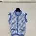 D-ior Ecru Cannage Knit Cropped Zip-Up Cardigan Timeless Luxury Piece #A54572