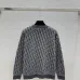 D-ior Women's Luxury Monogram Zip-Up Knit Bomber Jacket, Featuring Signature Oblique Jacquard and Two Convenient Front Pockets. #A56310
