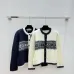 D-ior Women's Luxury Monogram Zip-Up Knit Bomber Jacket, Featuring Signature Oblique Jacquard and Two Convenient Front Pockets. #A56311