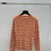 D-ior Women's Striped Crewneck Knit Sweater with Star and Logo #A54829