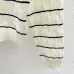 D-ior Women's Striped Knit Sweater with Embossed Pattern and Logo #A54571