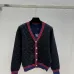 LV Women's Knitted Sweaters  Iconic Monogram Pattern in Dual Colors for Luxury Fashion Aficionados #A56291