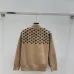 LV Women's Knitted Sweaters:  Iconic Monogram Pattern with Half   Zip Mock Neck for Luxury Fashion Enthusiasts #A56285