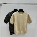 Women's FF Monogram Knit Short Sleeve Crew Neck Top #A62507