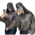 LV  monogram cropped jacket for women streetwear #B68734