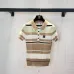 Chanel Monogram Knit Short Sleeve Crew Neck Blouse #A63659