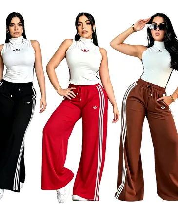 Black Tube Top White Long Skirt Adidas Two‑Piece Outfit #B67626