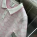 Casablanca Style Knit Polo Top &amp; Skirt Set, S-XL #A63518